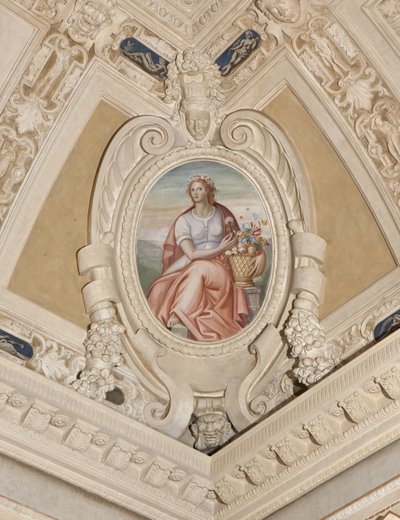 Lente (fresco) door Aurelio Busso