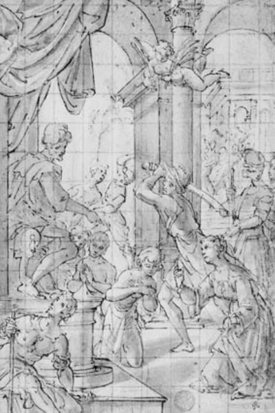 Het Martelaarschap van de Makkabeeën (?) door Aurelio Lomi