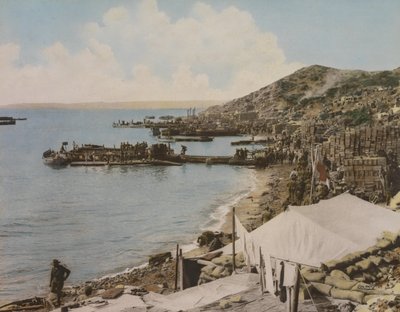 Anzac Cove, Gallipoli, Turkije, 1915 door Australian Photographer