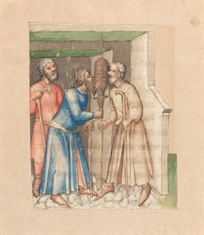 Het paaslam door Austrian 15th Century
