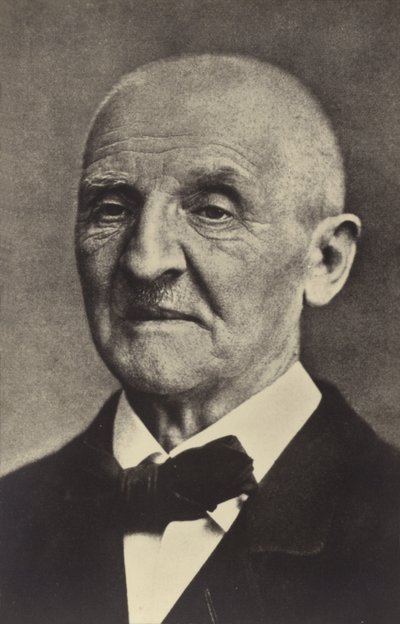 Anton Bruckner, Oostenrijkse componist (1824-1896) door Austrian Photographer