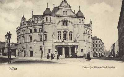 Keizerlijk Jubileum Burgerlijk Theater, Wenen door Austrian Photographer