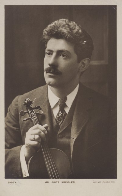 Fritz Kreisler, Oostenrijkse violist en componist door Austrian Photographer