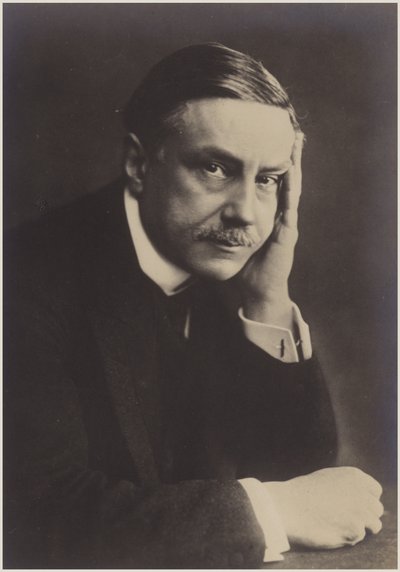 Portret van Emil von Reznicek door Austrian Photographer
