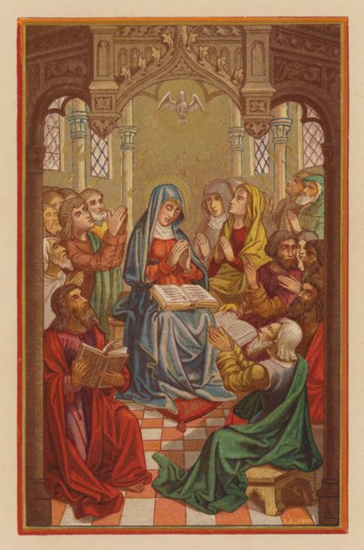 Adventus Spiritus Sancti door Austrian School