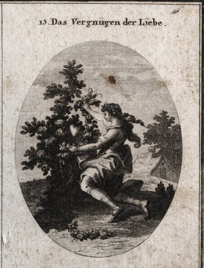 Allegorie van liefdesbevrediging door Austrian School