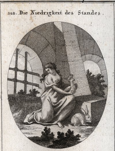 Allegorie van laagheid door Austrian School