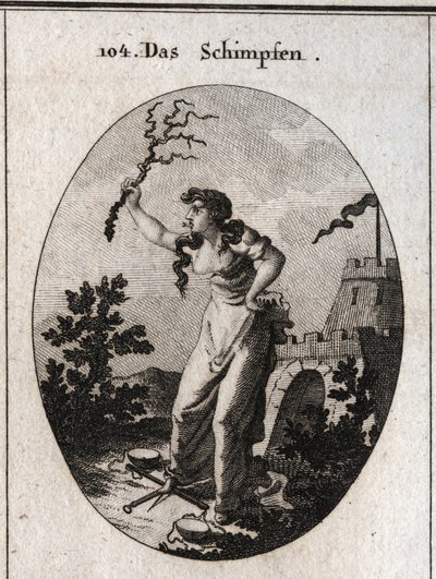 Allegorie van belediging door Austrian School