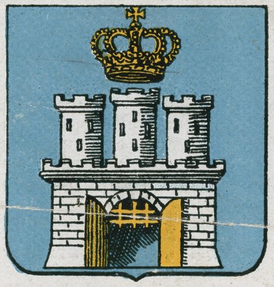 Wapen van Grodek (Horodok), Oekraïne door Austrian School