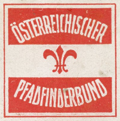 Embleem van de Osterreichische Pfadfinderbund (Oostenrijkse Scouts) door Austrian School