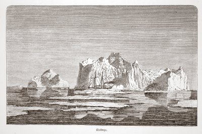 IJsbergen, met de Tegetthoff, 1876 door Austrian School