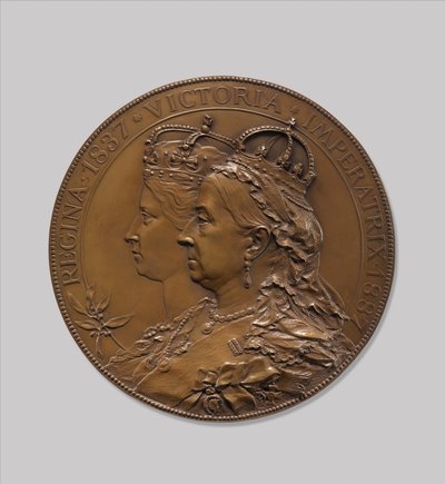 Medaille ter herdenking van het jubileum van koningin Victoria door Austrian School