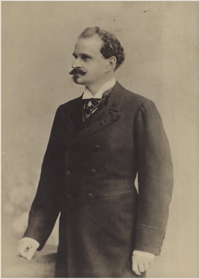 Portret van Eduard Strauss door Austrian School