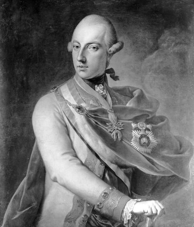 Portret van Jozef II (1741-90) van Habsburg-Lotharingen door Austrian School
