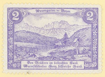 Rosengarten, nabij Bozen, Oostenrijk door Austrian School