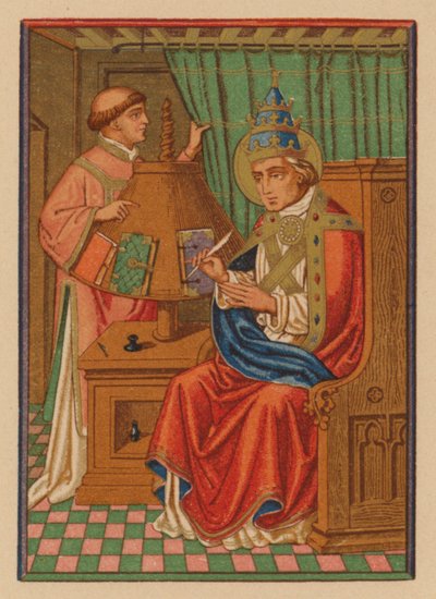 S Gregorius Paus door Austrian School
