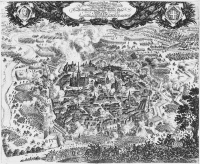 Het beleg van Wenen in 1683 door Austrian School