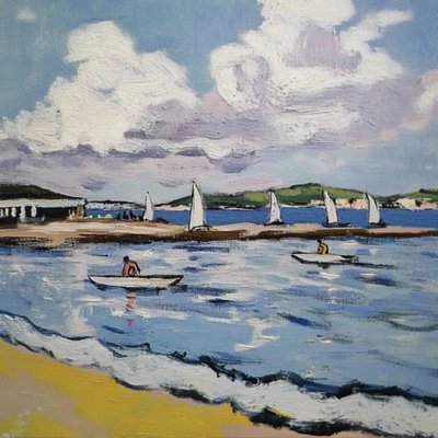 Zeiltocht langs de kust door Avanesova Elena