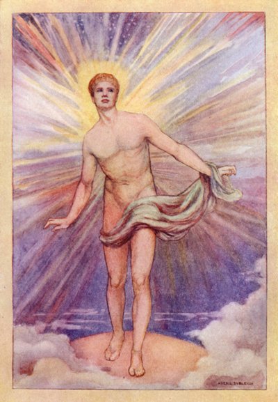 John Keats: Hyperion door Averil Mary Burleigh