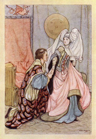 Ode aan Melancholie door Averil Mary Burleigh