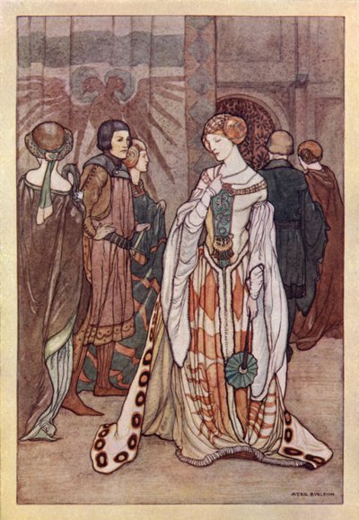 De vooravond van Sint Agnes door Averil Mary Burleigh