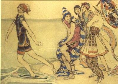 Het strandfeest door Averil Mary Burleigh