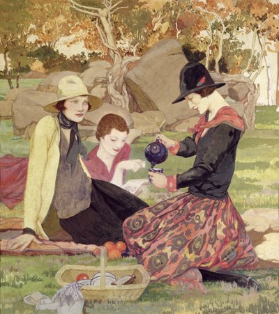 De Picknick door Averil Mary Burleigh