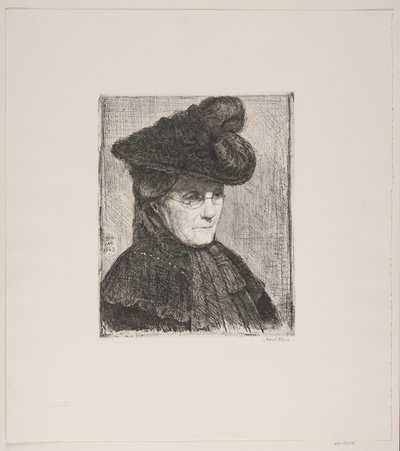 Deens: Portret van mijn moeder door Axel Hou