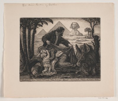 Kerst- en Nieuwjaarskaart door Axel Hou