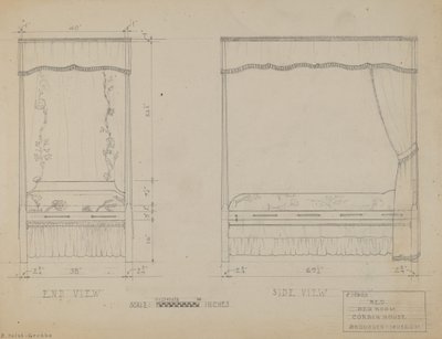 Bed door B. Holst Grubbe