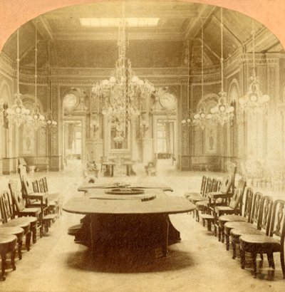 De Grote Hal in het Gokhuis van Monte Carlo, 1897 door B. W. Kilburn