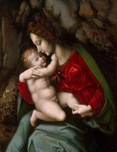 Madonna en Kind door Bacchiacca