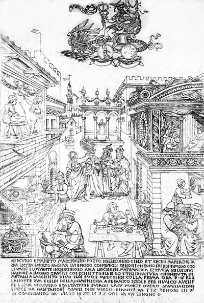 Mercurius door Baccio Baldini