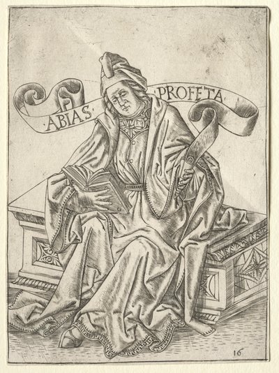 De profeten: Obadja, ca. 1470-1475 door Baccio Baldini