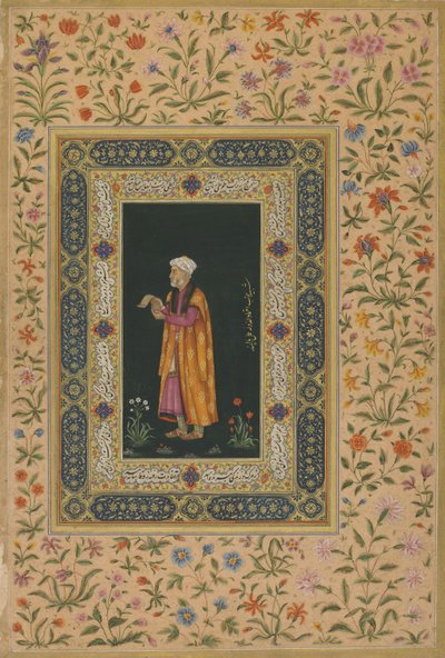 Portret van Itimad Al-dawla, Mughal dynastie door Balchand (attr. to)