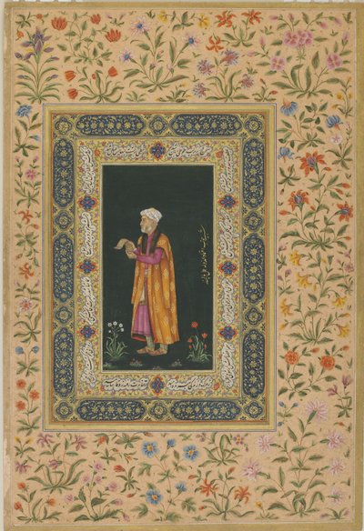 Portret van Itimad Al-dawla door Balchand