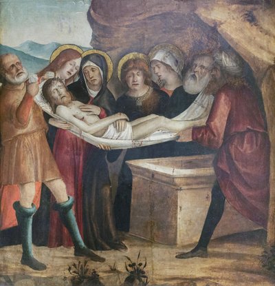 De Graflegging van Christus door Baldassare di Matteo Carrari
