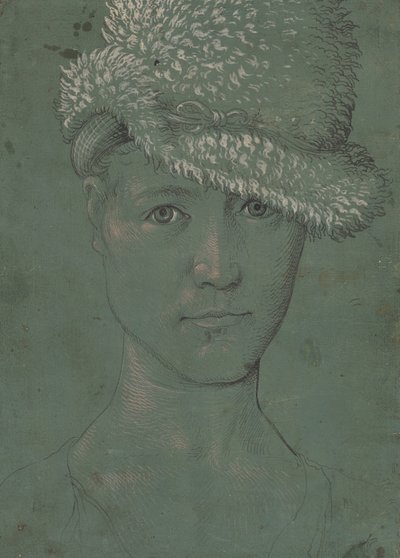 Zelfportret, ca. 1502 door Baldung