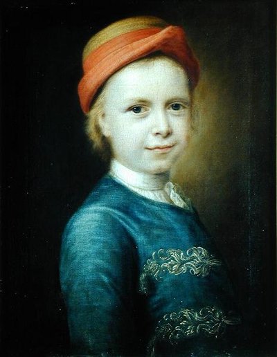 Portret van een Jongen, 1741 door Balthasar Denner