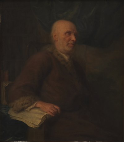Portret van een Man door Balthasar Denner