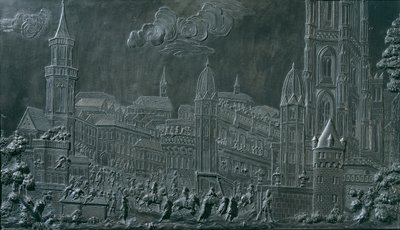 De Kroningsstoet van Keizer Frans I. Stefan van Lotharingen in Frankfurt am Main 10 oktober 1745 door Balthasar Ferdinand Moll