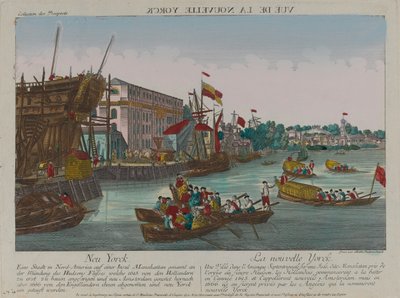 ?Vue de la Nouvelle Yorck?, circa 1776 door Balthasar Friedrich Leizelt