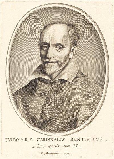 Guido Bentivoglio door Balthasar Moncornet