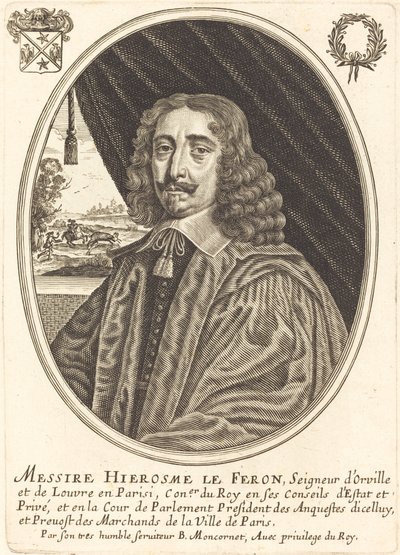 Jean Le Feron door Balthasar Moncornet