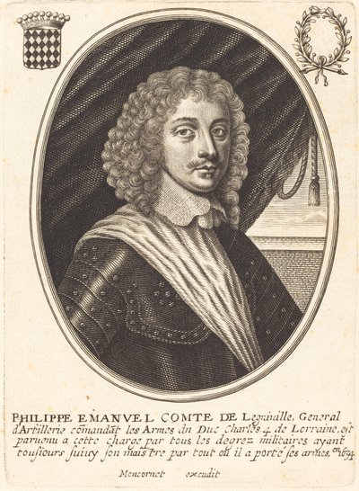 Philippe Emmanuel, Graaf van Ligneville door Balthasar Moncornet