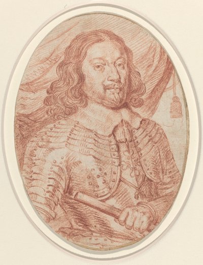 Portret van een Franse Generaal door Balthasar Moncornet