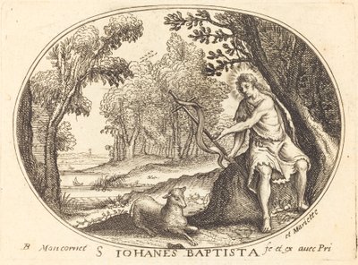 Sint Johannes de Doper door Balthasar Moncornet