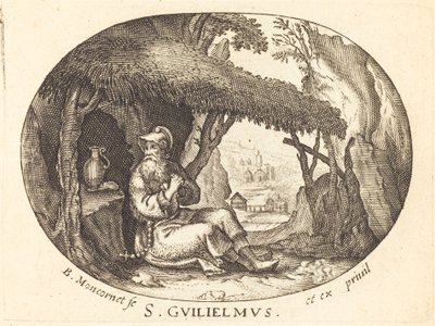 Sint Willem de Kluizenaar door Balthasar Moncornet