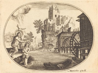 De Doop van Christus door Balthasar Moncornet