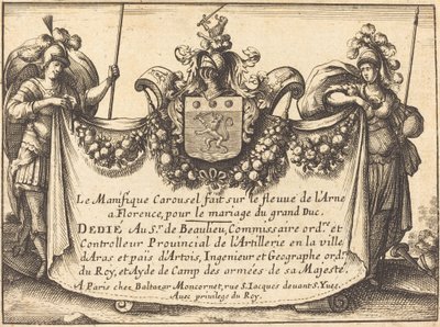Titelpagina door Balthasar Moncornet after Remigio Cantagallina